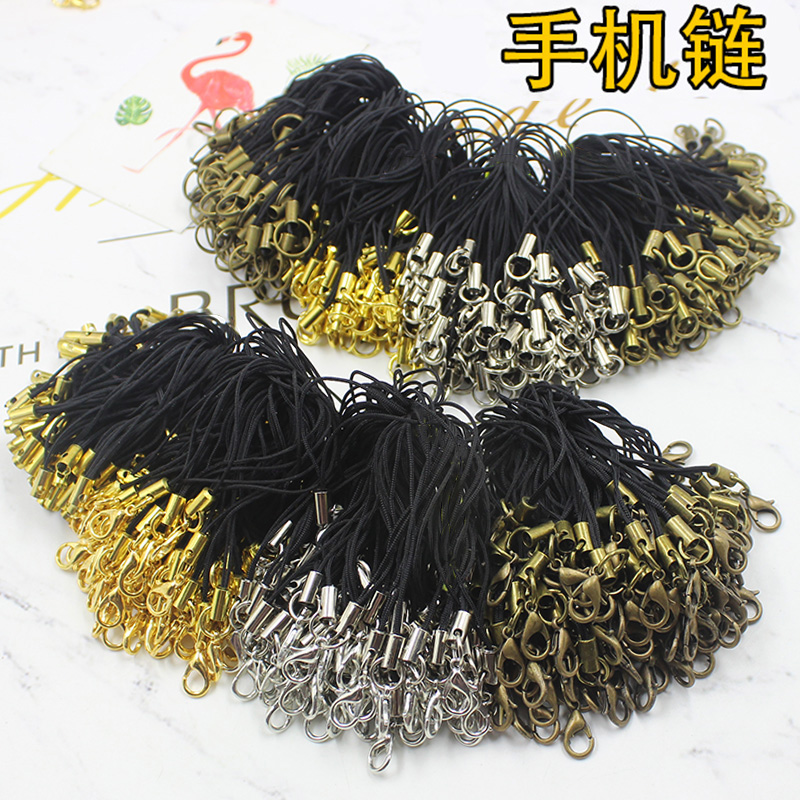 DIY Ornament Material Accessories Diy Cell Phone Accessories Mobile Phone Hanging Lobster Button Cell Phone Hanging Rope mobile phone Hanging Rope Accessories