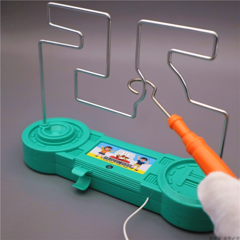 Children's electric touch Labyrinth Special attention training skills Desktop game Male girl's line of fire Impact Parenting Interactive Toys