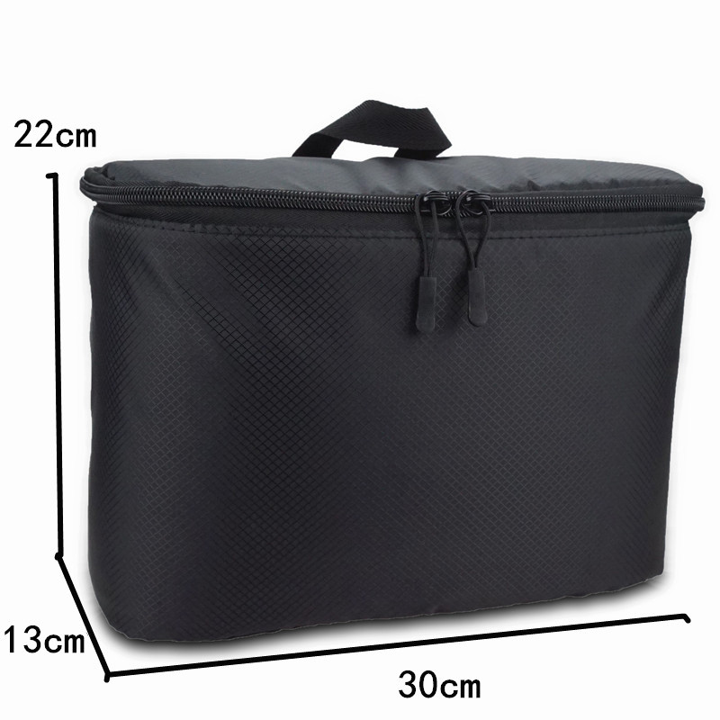 Single-eye digital camera storage bag single shoulder backpack inner liner shockproof decompression camera bag one machine two mirror camera cover