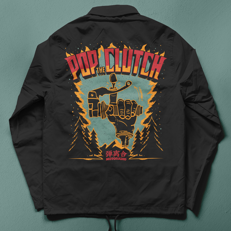[Bomb Release] Original Waterproof Coach Jacket, Windproof American Workwear, Retro Motorcycle Silhouette, Large Size Jacket