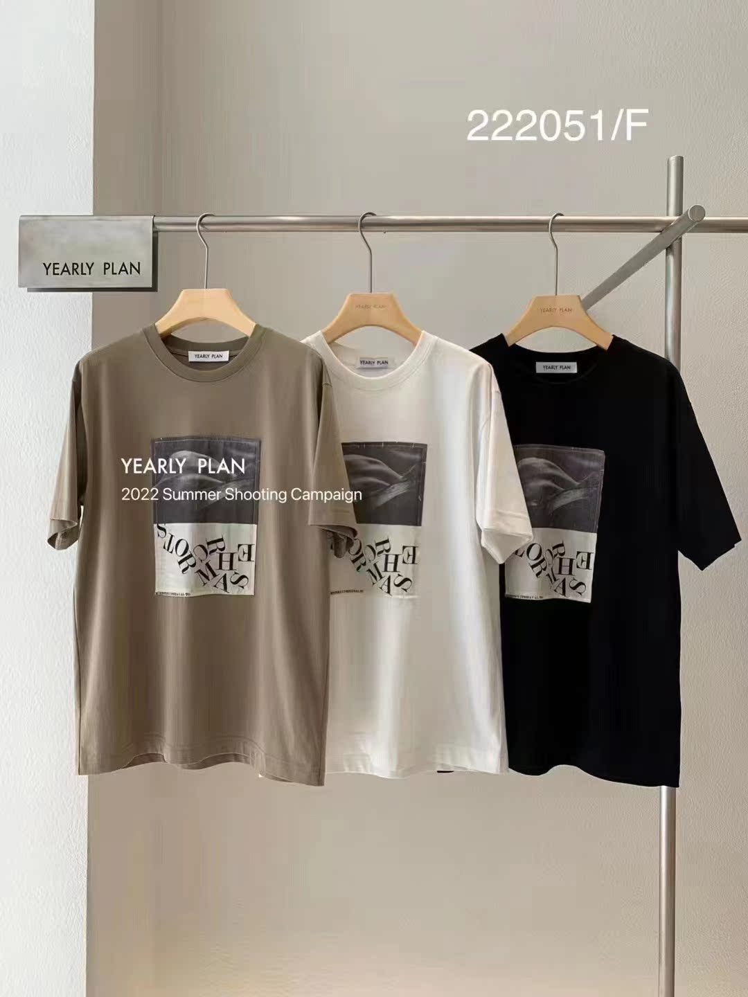 Designer brand yearlyplan high quality t-shirt spring/summer 2022