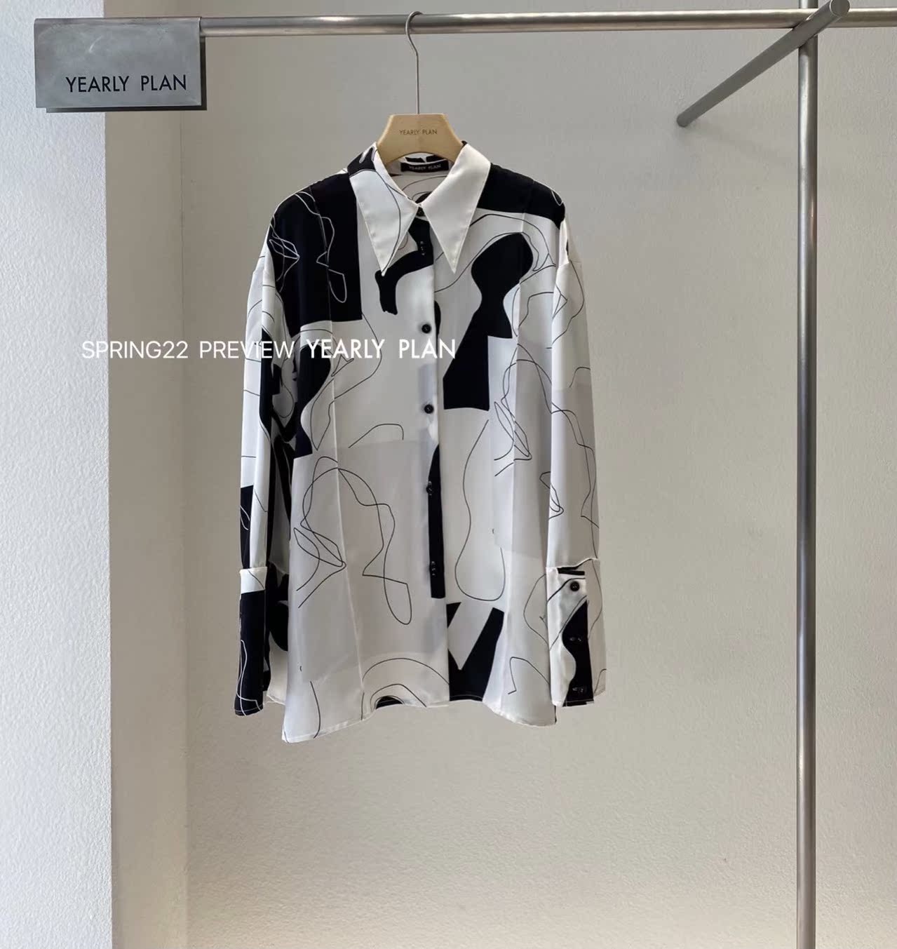 Designer brand yearlyplan fashion sense shirt women spring 2022