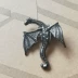 Harry Potter pterizard khủng long kẹp tóc đẹp trai kẹp tóc rồng đen bên clip có thể làm trâm cài pin tiara phụ kiện tóc cá tính - Phụ kiện tóc kẹp tóc càng cua Phụ kiện tóc