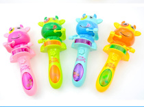 Childrens electric calf beating drum girl baby will talk and will sing and dance toy pooch walking will be called rocking