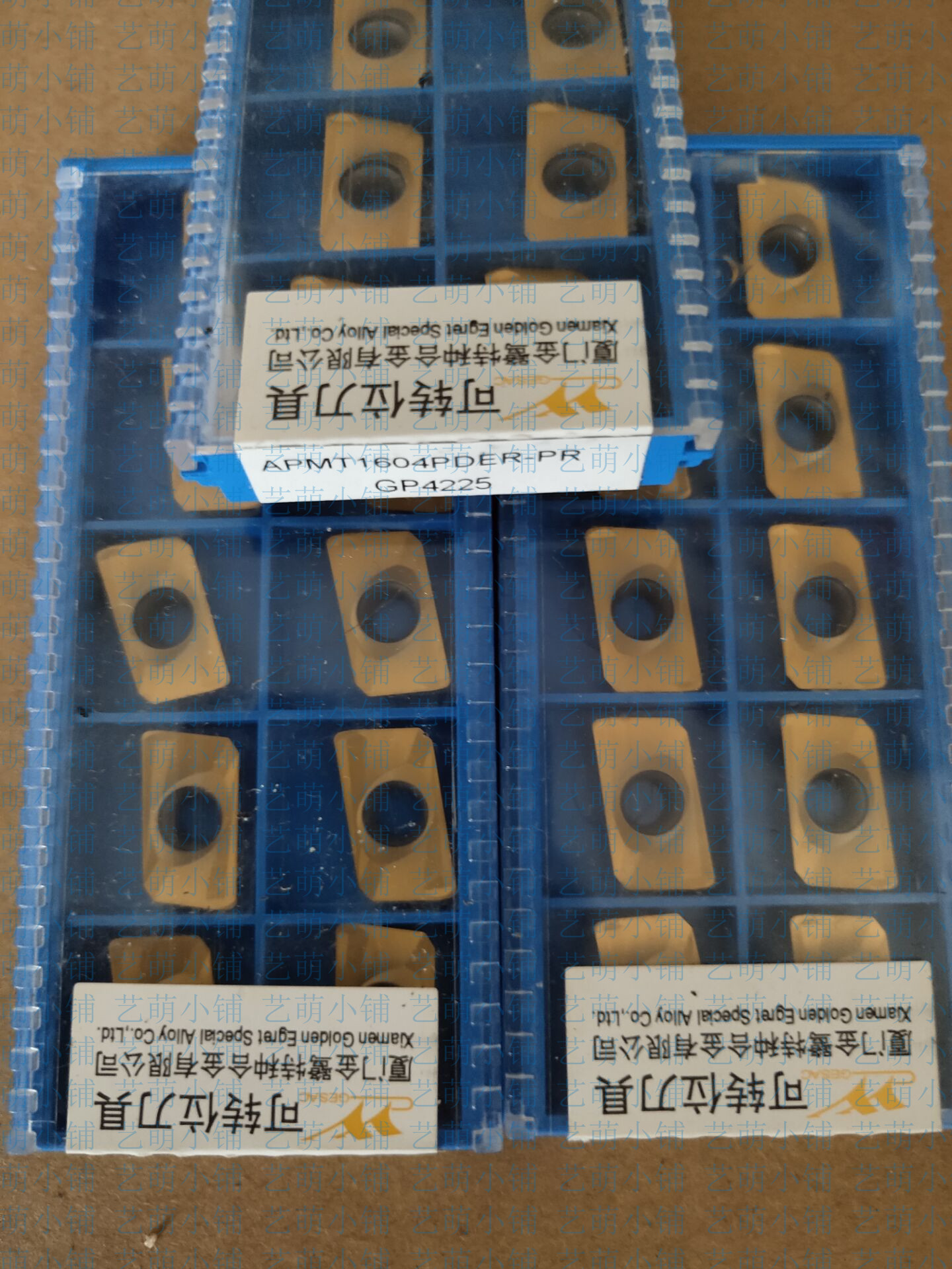 CNC blade APMT1604PDER-PR GP4225 special milling blade BAP400 APMT1604 for steel parts