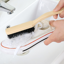  Long handle shoe washing brush Laundry soft brush Sports shoes leather shoes cleaning shoe polish Multi-function bristle small shoe brush
