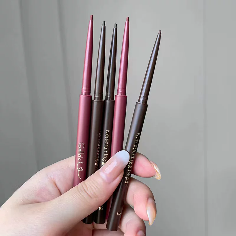 Гигантская шелковистость! Ручка Eyeline Polying Jili Gellas полигональная, водостойкая, водонепроницаемая и черно-коричневая для новичков, инвалидов, на вечеринке