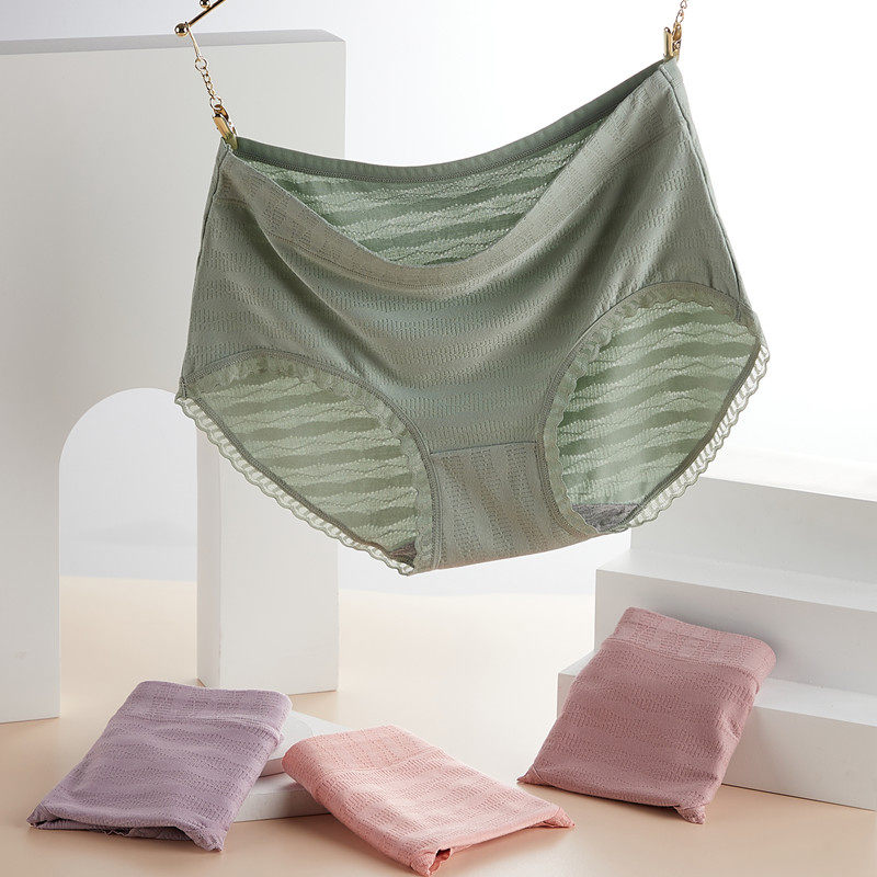 Modal underwear ladies cotton graphene antibacterial summer thin breathable mid-waist abdomen triangle hip shorts