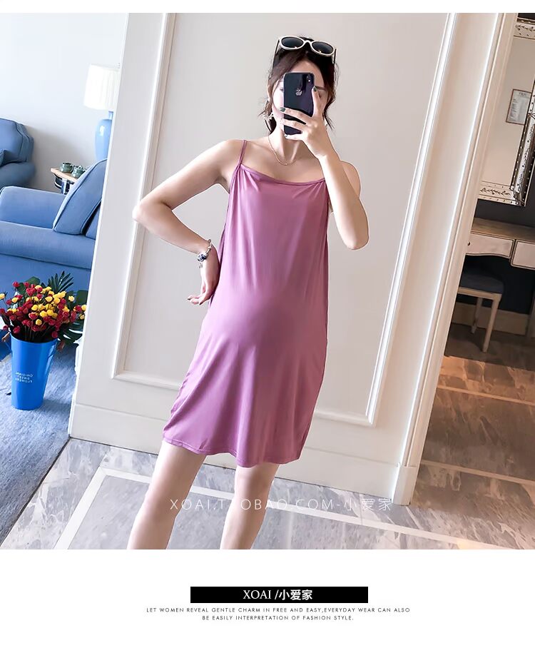 Bà bầu mùa hè ngắn tay chấm bi váy thủy triều mẹ thả váy mùa hè phiên bản Hàn Quốc của bộ đồ thời trang hè dài - Áo thai sản những mẫu váy bầu đẹp