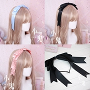 Cô gái Nhật Bản handmade quá khổ headband DIY nơ tóc phụ kiện mũ Lori Lolita Mengniang COS headband - Phụ kiện tóc