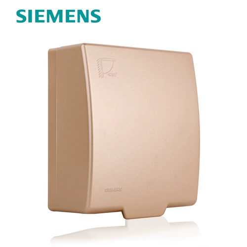 Siemens Switch Spocket Panel Series Series Series Champagne Gold Gropt Waterprock Box Splash Anti -Splash Box