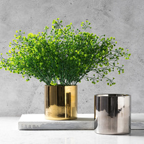 Qiju Liangpin simulation flower fake flower arrangement accessories green plant simulation green living room decoration green leaf