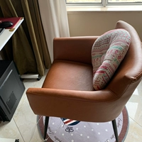 Северный современный минималистский обеденный кресло Light Luxury Home Комфортный задний кресло -стул Стул спальня для спальни настольный стол и кресло