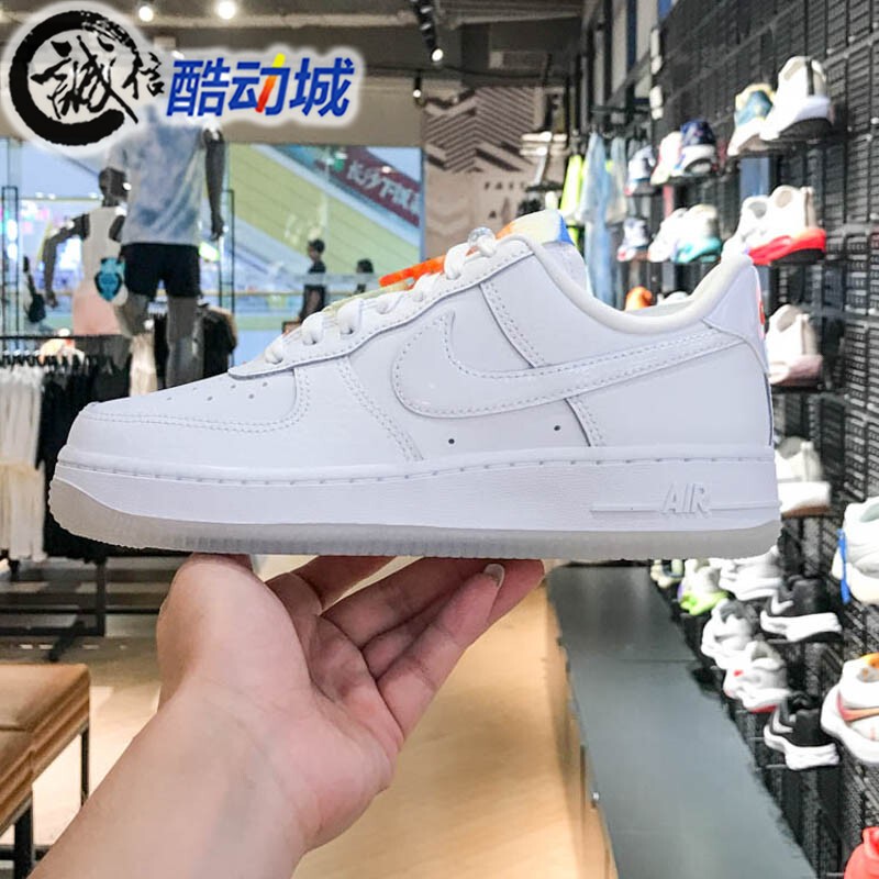 Nike Women's Air Force 1 07 White Air Force Breathable Sports Casual Sneakers Ib8875-111