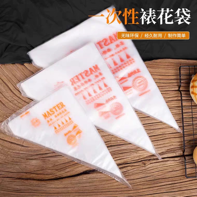 Túi dùng một lần, bánh cookie, trang trí kem, khuôn nướng, bóp hoa, nhỏ, vừa, lớn, 100 - Tự làm khuôn nướng