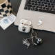 Trendy Fashionable Stussy Splatter Paint Eight Ball Dice iPhone Phone Case for iPhone, AirPods