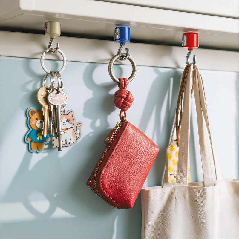 ㊣ Japanese Dulton Metal Magnet Hook Colorful Mini Retro Fridge Magnet Heavy-Duty Hook No Drilling Required ㊣ Japanese Dulton Metal Magnet Hook Colorful Mini Retro Fridge Magnet Heavy-Duty Hook No Drilling Required