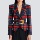 Balmain Gina 2026 ранняя весна, новый приталенный пиджак с небольшим ароматом, женский короткий твидовый топ mini 0