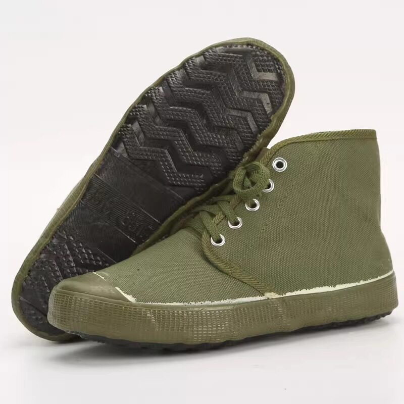 Labor protection non-slip shoes outdoor work canvas shoes