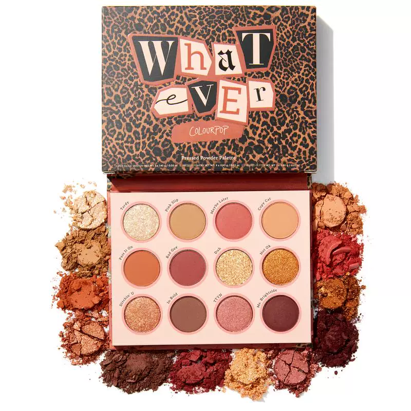 American spot Colourpop Limited Leopard Rose Rose California Plate Eye Shadow New Color