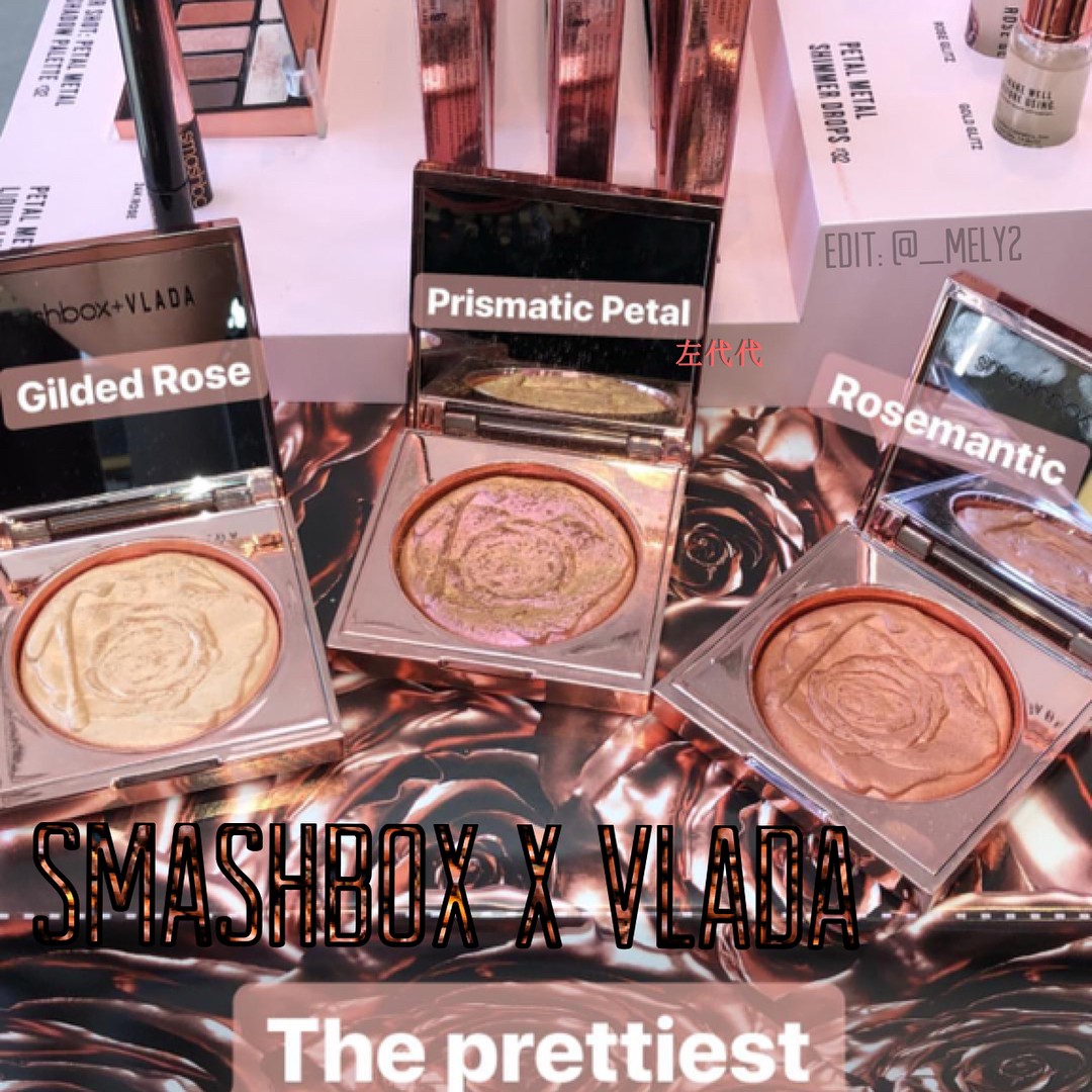 Chứng khoán Mỹ Smashbox X Vlada 18 năm phiên bản giới hạn mới cánh hoa hồng cứu trợ bột có độ bóng cao phấn highlight bắt sáng nào tốt