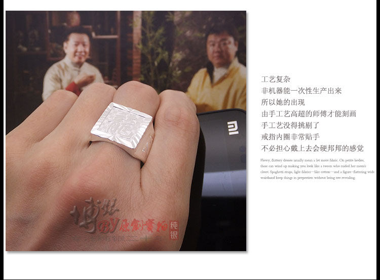 Bague homme OTHER   en Argenterie - Ref 3086656 Image 31