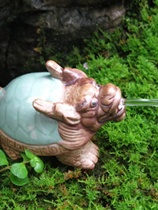 Rockery fish pond animal water spray ornaments ceramic faucet turtle aquarium fish tank garden balcony landscaping water decoration