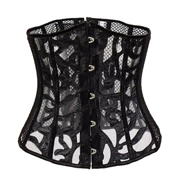 Mùa hè siêu mỏng thoáng khí lưới corset corset tights tòa án lưới lưới corset 8103