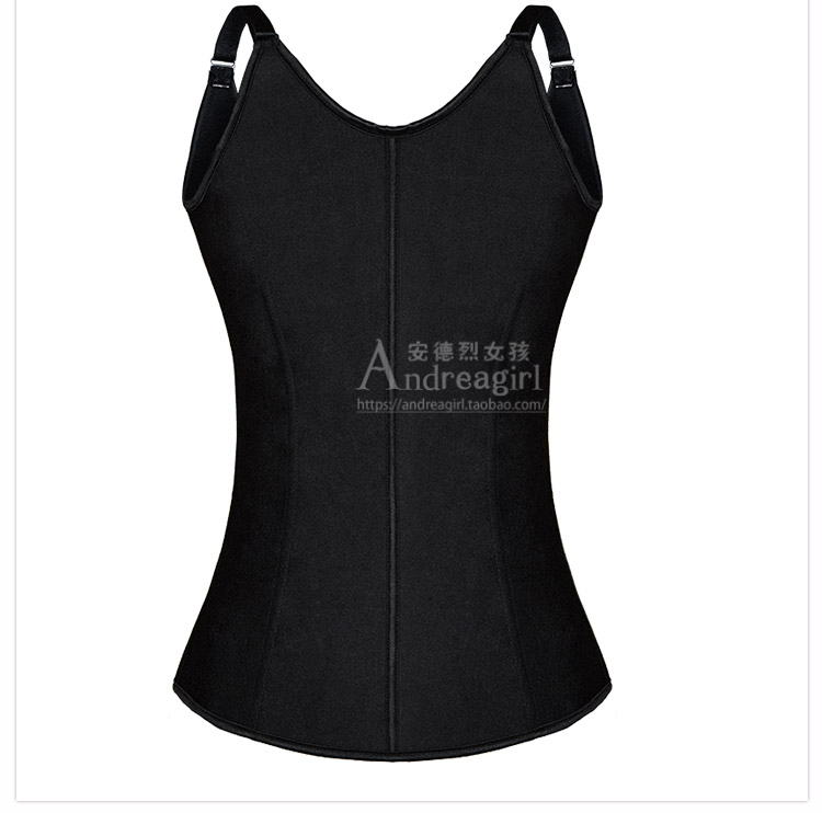 Có thể điều chỉnh dây đeo vai vest corset cao su eo thép corset corset huấn luyện viên corset