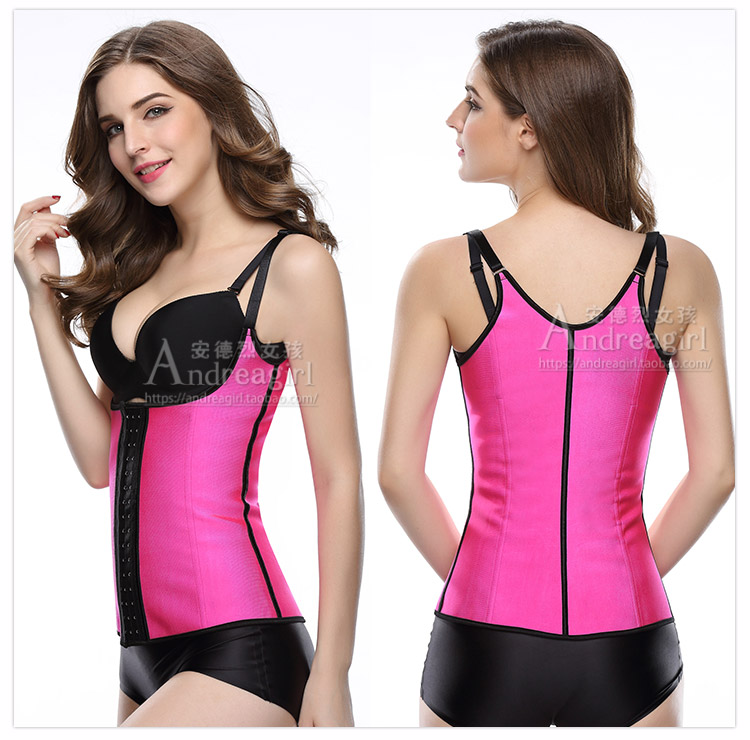 Có thể điều chỉnh dây đeo vai vest corset cao su eo thép corset corset huấn luyện viên corset