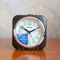 Li Sheng RHYTHM alarm clock Students childrens bedside clock pendulum night light small alarm clock creative clock CRE233