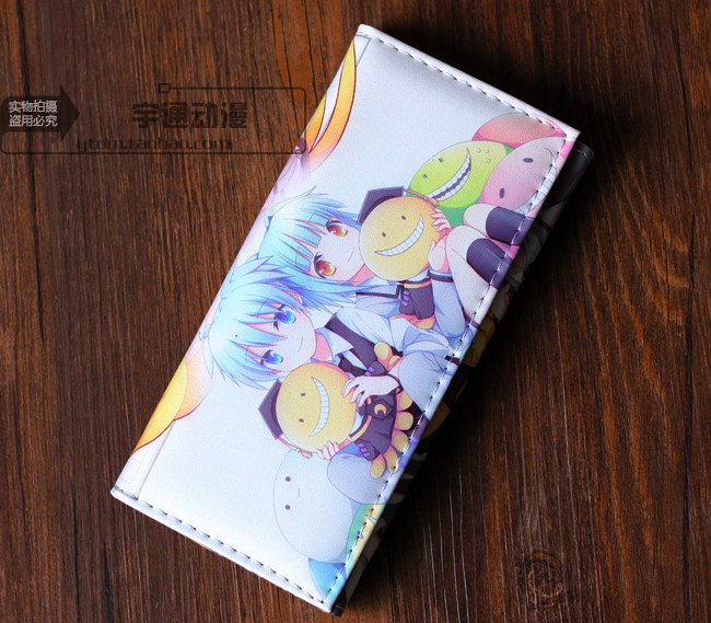 Anime Wallet Assassination Classroom Killing Teacher Chaotian Yi Chi Yuye Wallet Anime Fashion Long Wallet