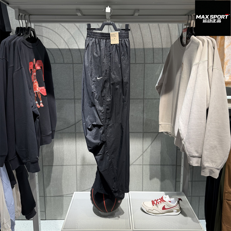 Nike Nike Women's Pants 26 Summer New Style Lightweight Breathable Sports Casual Loose Wide-Leg Paratrooper Pants Io3377