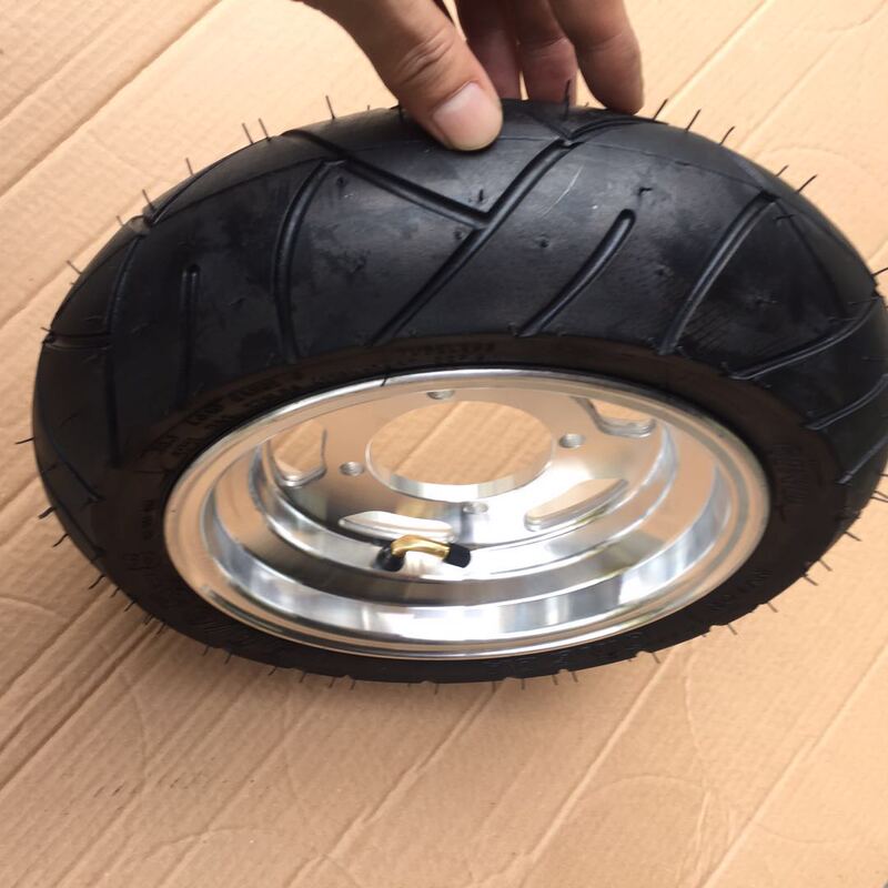 Little Golden Boy Jincheng Monkey Motorcycle Tire 90/ 65-8inch Wheel 130/50-8 Aluminum Alloy Wheel Tire