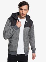 Quiksilver Velvet Hoodie Sweater Keller Zip-Up Polar Fleece Hoodie