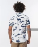 Rip Curl Short -Рубашка с рубашкой Oahu Retro Hawaiian Style Австралийский бренд серфинга