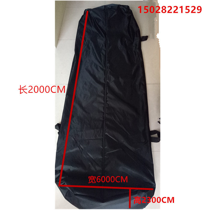 Straight Zipper Hospital and Mortuary-Specific Body Bags, Waterproof and Odor-Proof Body Wrap Bags