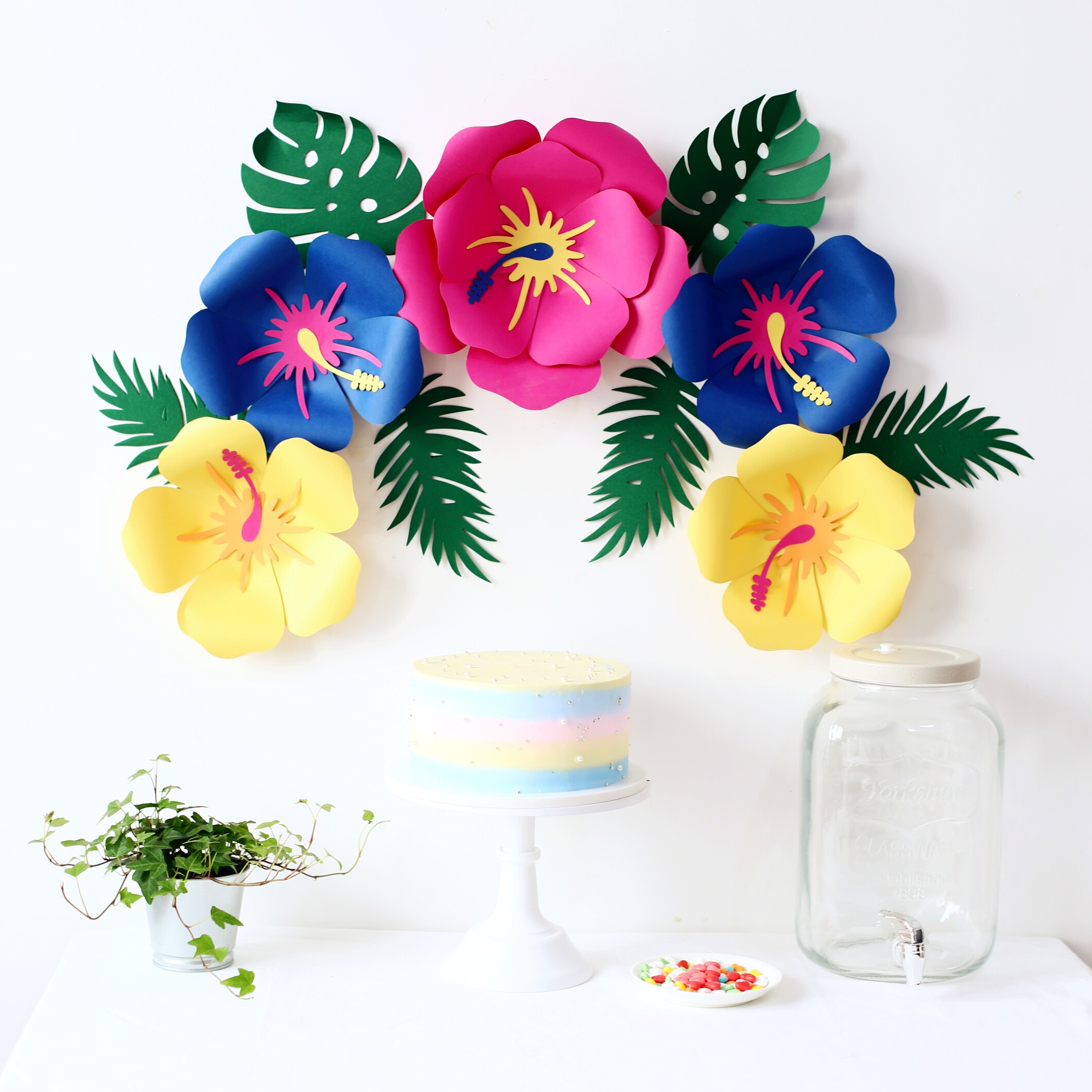 ins wind kindergarten classroom spring ring creation DIY flower material pack background wall decoration birthday dinner decoration items
