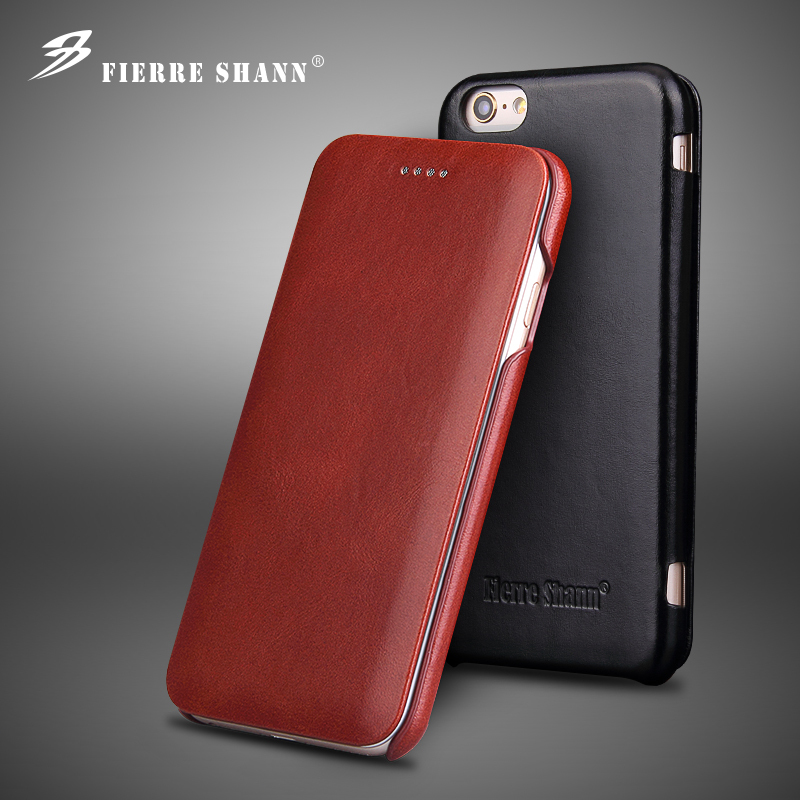 Suitable for iPhone 8 Mobile Phone Cases, Flip-Top Genuine Leather All-Inclusive Anti-Fall Protective Cover, Apple Se2 Leather Case 7, Business Style, Fashionable British Style Cowhide