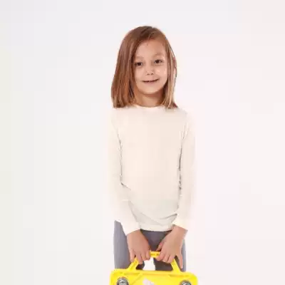 Norway Janus wool heat coat children thin soft breathable merino wool underwear base shirt