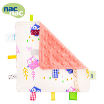 Taiwan imported nac nac candy bear baby baby 0-1 year old label Magic Bean towel can be imported