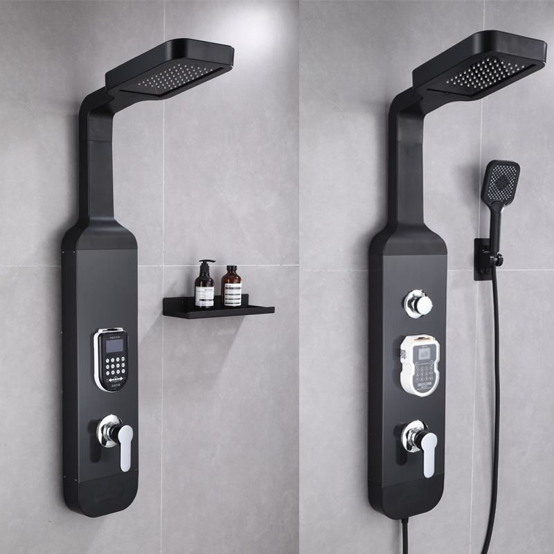 School Bot Project Mobile Phone Scan Code Card Swipe Password 4g Iot Smart Water Meter Water Control Machine Shower Screen Showerhead
