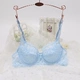 Thin Sponge Thở đồ lót ren gợi cảm Ladies Bra Kích thước lớn Ngực lớn Áo ngực nhỏ mờ Đôi ngực