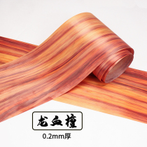 Mr. Wood Veneers new Zambian dragon blood sandalwood RV interior veneer precious tree species available in stock
