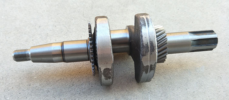 152 168 170F 177 188 190 flat key crankshaft gasoline engine spindle engine keyway pin output shaft