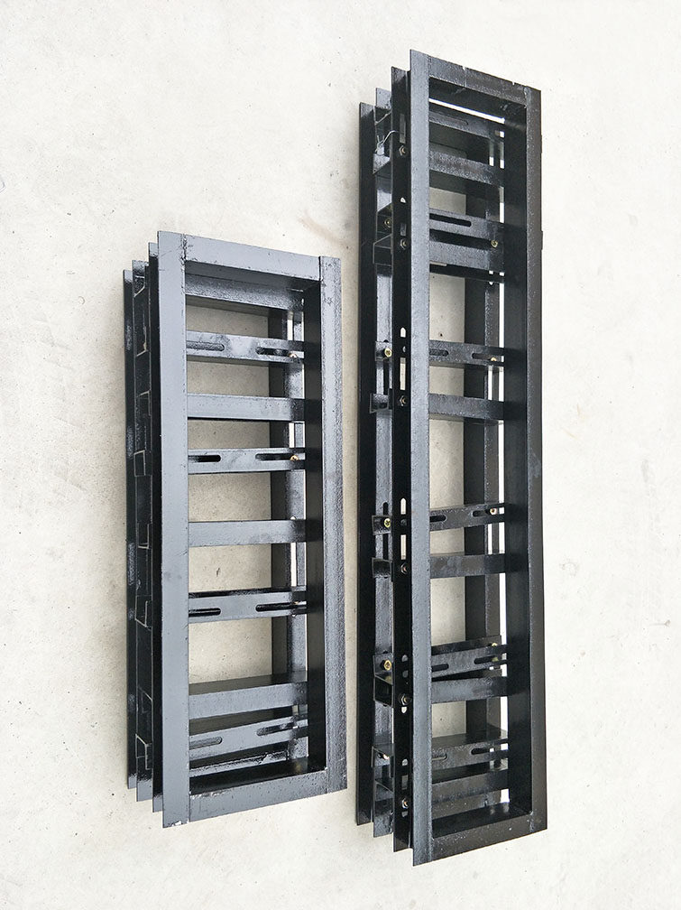 Channel steel iron bar 33cm diesel gasoline motor spray spraying plunger water pump stretcher foot iron frame thickened
