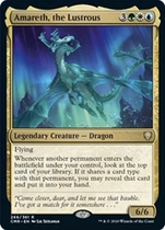 (Letour card) ten thousand-wise commander legend English Golden Whip Giant Dragon Amaris