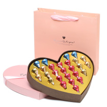Good time chocolate gift box heart-shaped candy to send men and women birthday creative Net red gift New year Valentines Day to girlfriend