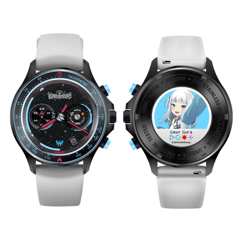 Undone Gameon the Arcade Shooter Virtual Idol Casual Wristwatch Watch