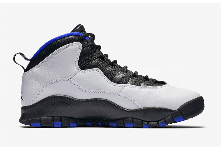 AIR JORDAN 10 Giày bóng rổ ngụy trang AJ10 Orlando màu đen và trắng xanh năm 310805-108-200 - Giày bóng rổ giày thể thao nam